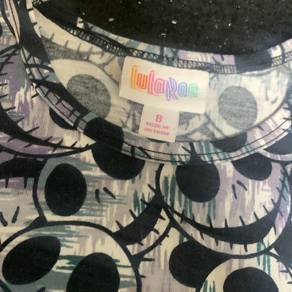 LulaRoe Kids Tunic - Disney Jack Skellington 8 - Picture 2 of 2